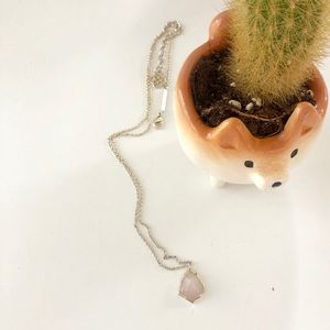 🌹 Kendra Scott Rose Quartz Pendant Necklace